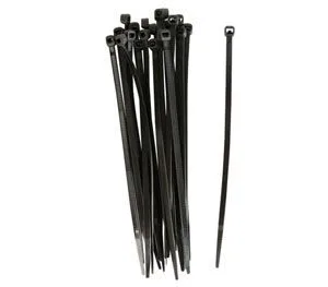 BLACK CABLE TIES 2.5x100 mm - 100 PIECES