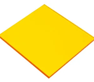 YELLOW ACRYLIC FILTER FOR LASERS AND LEDs