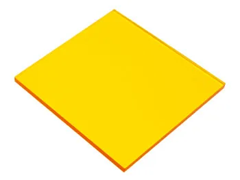 YELLOW ACRYLIC FILTER FOR LASERS AND LEDs - Image 1