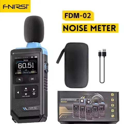 FNFDM02 sound level meter - package contents
