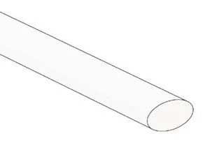WHITE HEAT-SHRINK TUBING 9.5MM - 25PCS. - Image 1