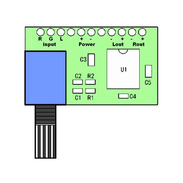 3+3 watt micro amplifier - Image 5