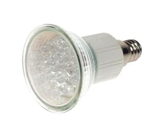 230 VAC LAMP - E14 - 18 WHITE LEDs