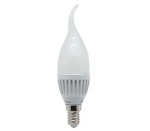 Warm white 3W LED lamp 220VAC - E14 base
