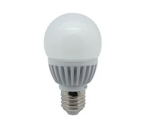 6 W Cool White LED Bulb, E27 Base, 220 Vac