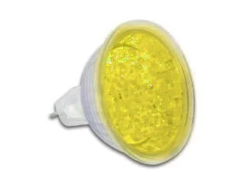 Yellow LED lamp - 12 Vac - 7 cd - Image 1
