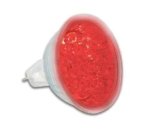 RED LED LAMP 12 V - MR16