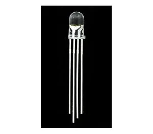5 mm RGB LED 9400 mcd - common cathode