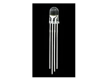 5 mm RGB LED 9400 mcd - common cathode - Image 1