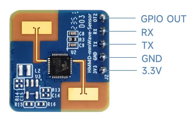 24GHz motion sensor - pinout