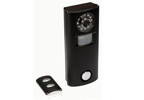 Mini Alarm with Camera, PIR Sensor and Remote Control - Image 1