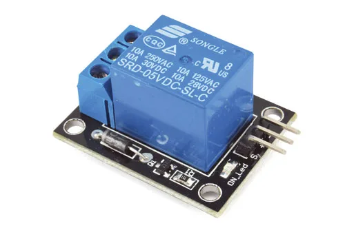 1-Channel Relay Module 5 Vdc 10 A (Assembled) - Image 1