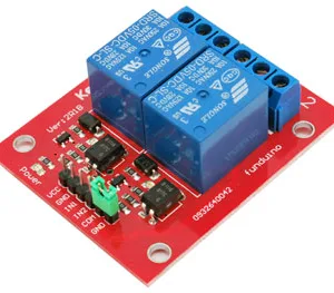2-Relay Module 5 Vdc 10A (assembled)
