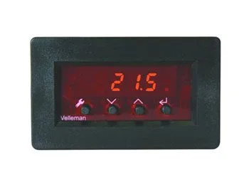 Panel-mount thermostat with display - Image 1