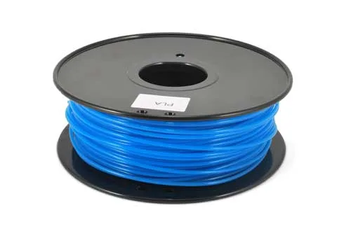 Glow-in-the-Dark Blue PLA - 3 mm - 1 kg - Image 1
