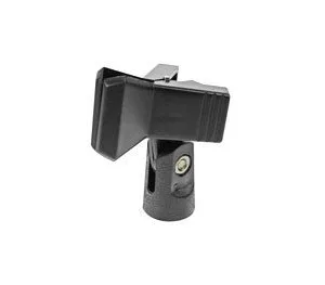 UNIVERSAL MICROPHONE HOLDER WITH CLIP MOUNT