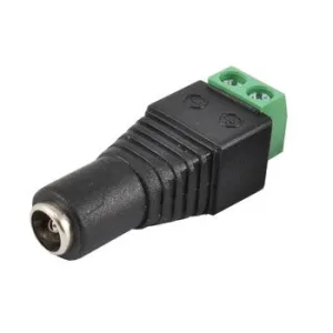 DC Power Socket 5.5x2.1 mm to Screw Terminal