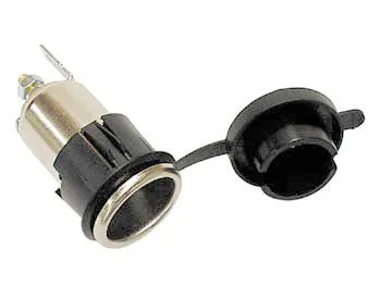 Female Cigarette Lighter Socket Ø 25mm - Panel Mount - Image 1