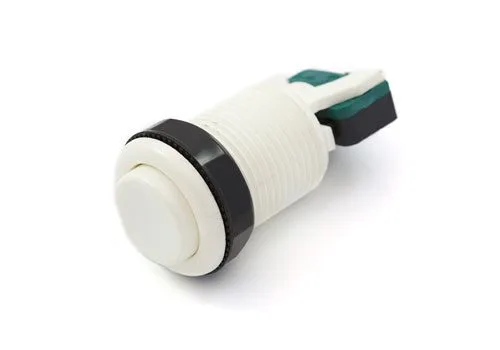 Arcade Button - White - Image 1