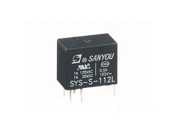 Ultra-miniature Relay 12 Vdc - 1A - Image 1