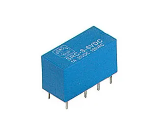 Miniature DPDT relay 6 Vdc - 1A
