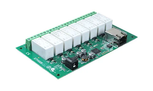 Ethernet board with 8 relays, 16A - Image 1