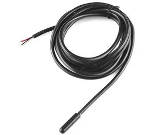 Waterproof temperature sensor with DS18B20