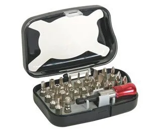 Set of 29 screwdriver bits
