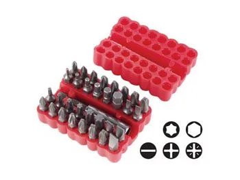 33-Piece Screwdriver Bit Set - Image 1