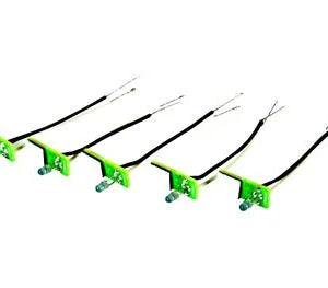 Set of 5 Blue LED Indicators for Velbus Systems