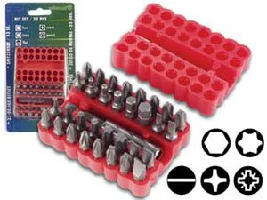 33-Piece Screwdriver Bit Set