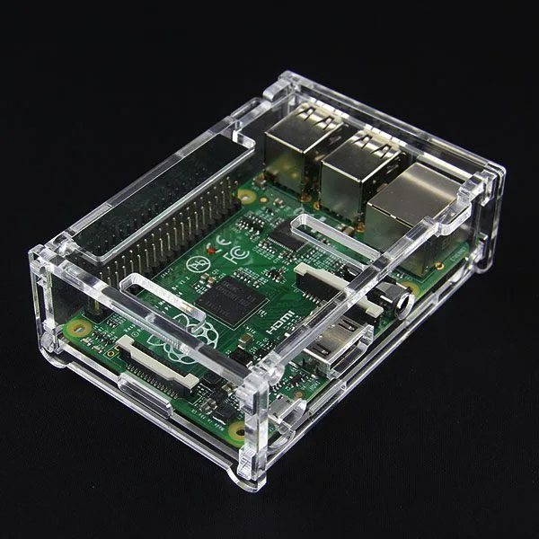 Clear enclosure for Raspberry Pi B+ and 3 - Image 4