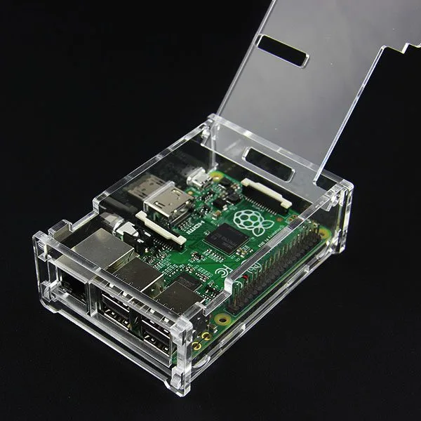 Clear enclosure for Raspberry Pi B+ and 3 - Image 3