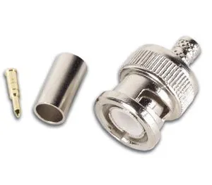 Crimp BNC connector for RG58/U cable