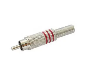 RCA plug - red