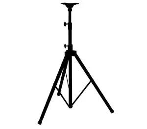 Metal speaker stand