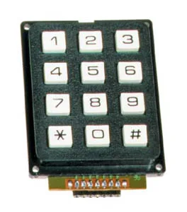 3x4 TELEPHONE KEYPAD