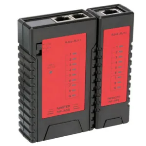 LAN Tester for RJ45, RJ12, RJ11, RJ10 Cables