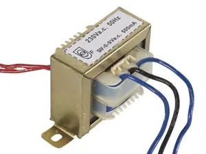 Open-frame transformer 9VA 2x9V 500mA