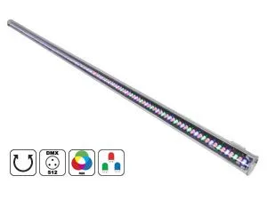 TRANSPARENT RGB LED TUBE - DMX