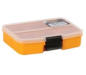 Small Parts Organiser Case 134x101x31mm - 6 Compartments