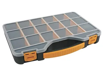 Small-parts case 326x257x48mm - 18 compartments - Image 1