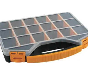 Small Parts Storage Case 420x305x61mm - 18 Compartments
