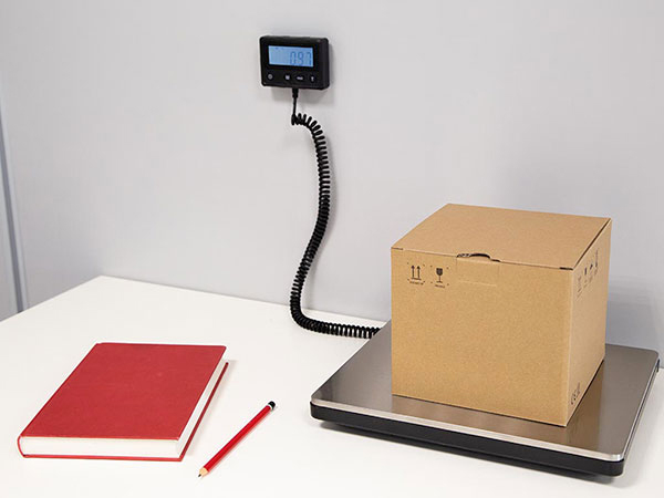Parcel scale with display - 10g-100kg capacity