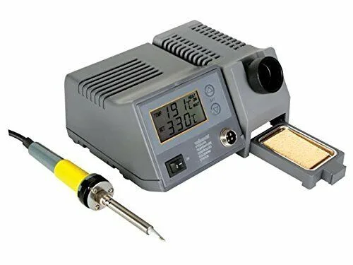 48W Soldering Station with LCD Display and Digital Temperature Control - Image 1
