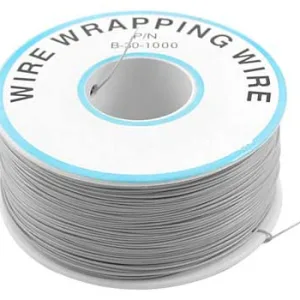 Grey wire wrapping wire