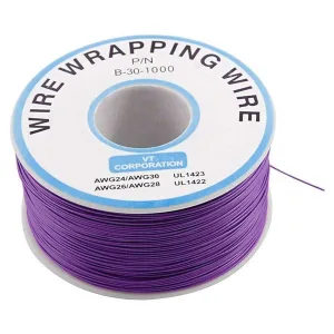 Wire Wrapping Wire AWG30 - Purple