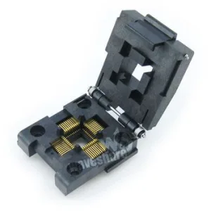 ZIF Socket SMD QFP 44-pin