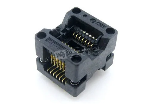 14-pin SMD SOIC ZIF Socket - Image 1