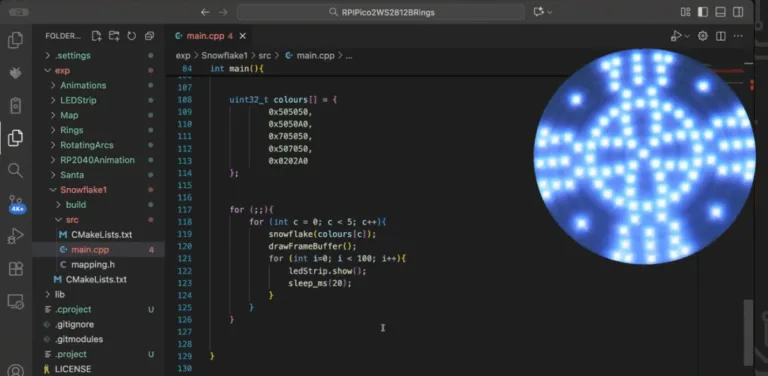 Creating Light Animations and Mini LED Displays with Raspberry Pi Pico